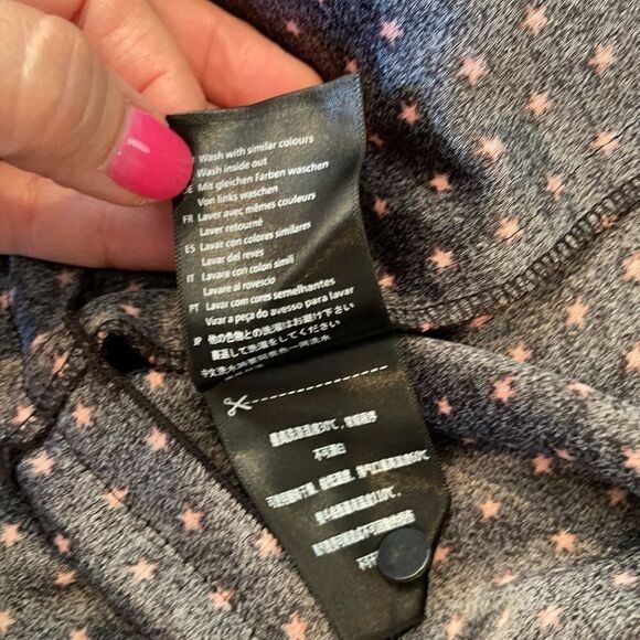 Scotch & Soda black star print ruffled mini dress - Picture 15 of 15